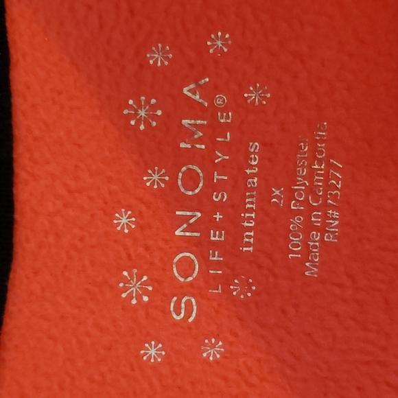 Sonoma Microfleece Pajamas - Picture 3 of 6